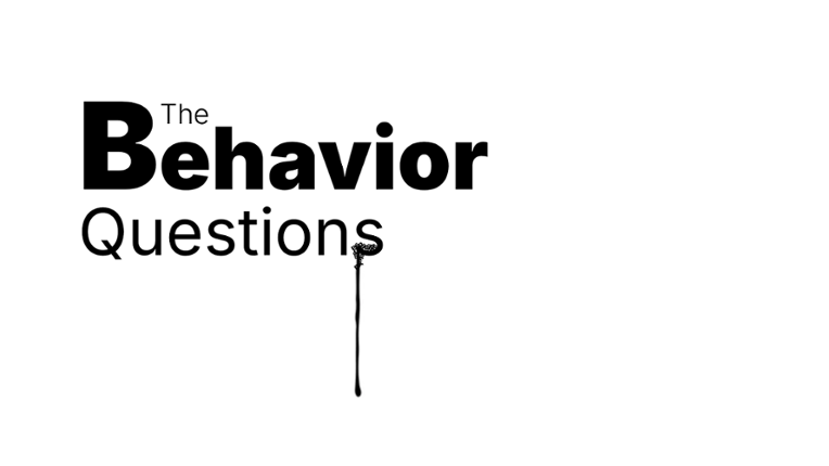 The Behavior Questions Image