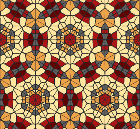 Tiling Generator (Voronoi + Wallpaper Groups) Game Cover