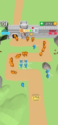 Tiny Battle - Merge Troops! screenshot