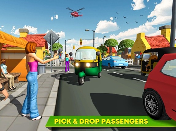 Tuk Tuk Auto Driver Image