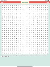 Word Search : English Image