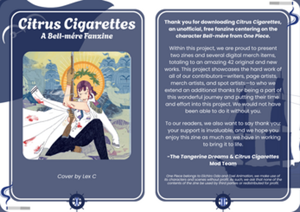 Bell-mère Fanzine - Citrus Cigarettes Image