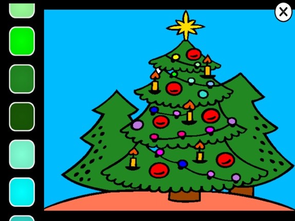 Coloring Book For Christmas - Paint Xmas Santa screenshot