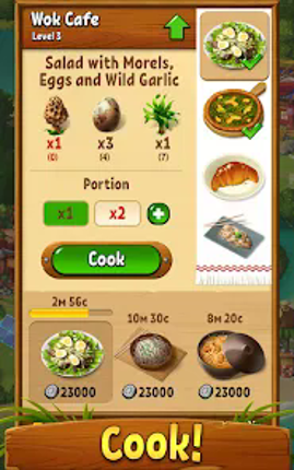 Forest Bounty — collect & cook Image