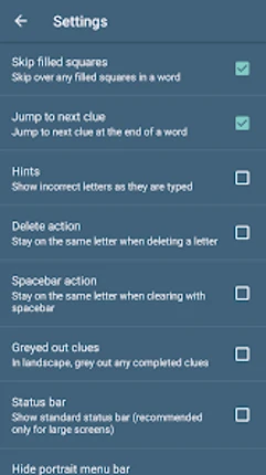 BestForPuzzles Quick Crossword screenshot