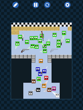Square Race Simple screenshot