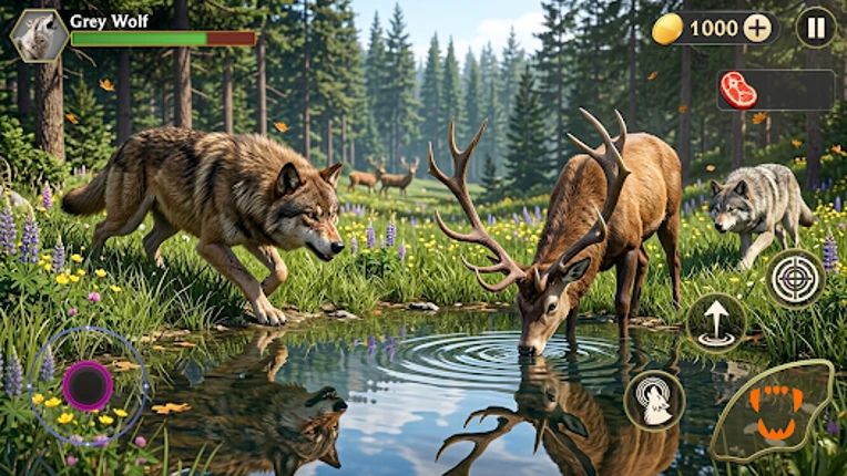 Wild Animal: Wolf Simulator 3d Image