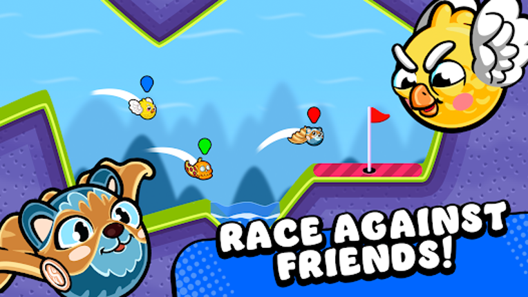 Super Flappy Golf screenshot