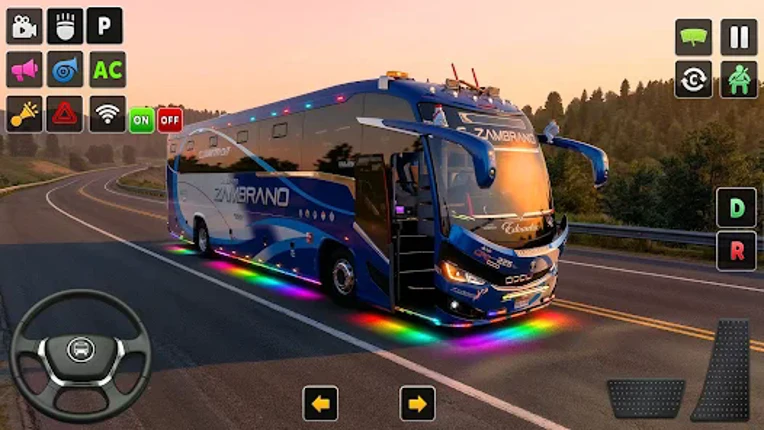 City Bus Driving 3D Euro Bus screenshot
