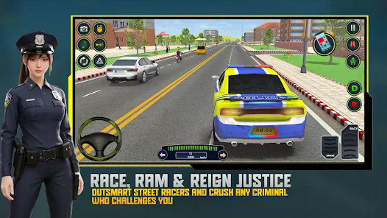 Police Cop Game Car Chase 3D screenshot
