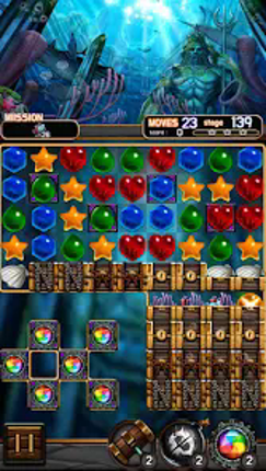 Jewel Poseidon : Jewel Match 3 screenshot