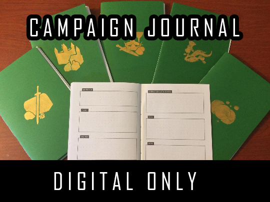 Games like Campaign Journal booklets (DIGITAL VERSION)