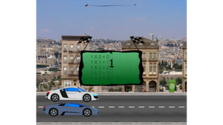 cars and math/لعبة سيارات و رياضيات Image