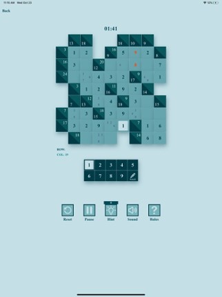 Kakuro Challenge screenshot