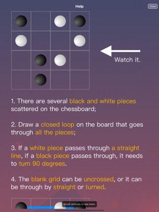 Masyu - Alternate Corners Image
