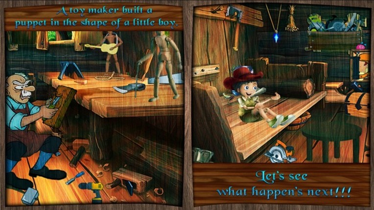 Pinocchio Hidden Object Games screenshot