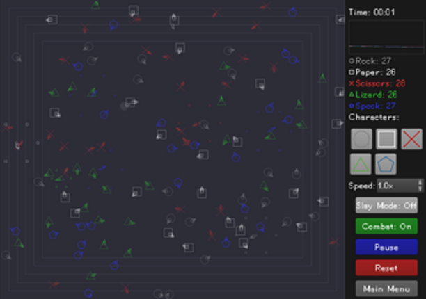 RPS Simulator screenshot