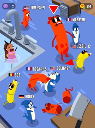 Sausage Wars.io screenshot