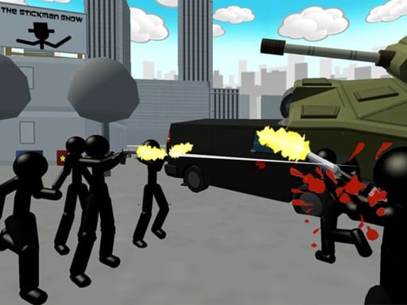 Stickman City Shooter Game Cover