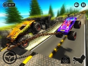 Chained Monster Truck Racing Image