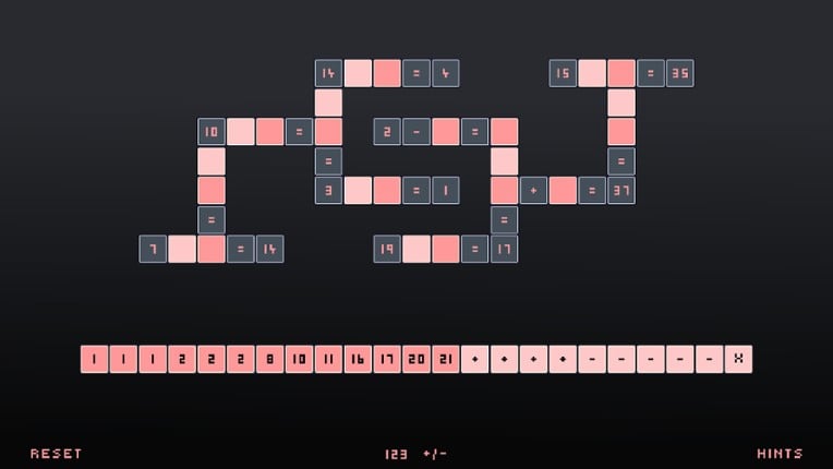 Cross Numbers screenshot