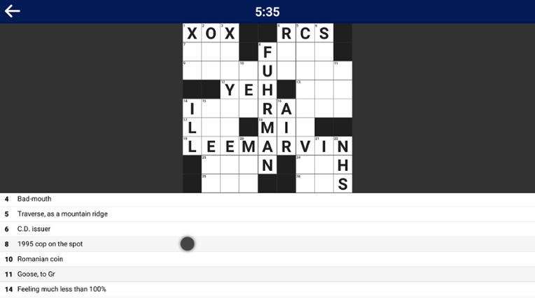 Crossword Puzzles+ : PC & XBOX Image
