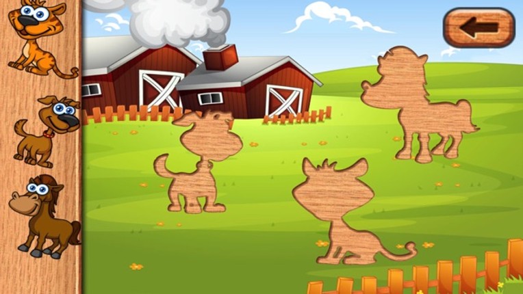 Cute Animal Puzzles and Games for Toddlers &amp; Kids screenshot