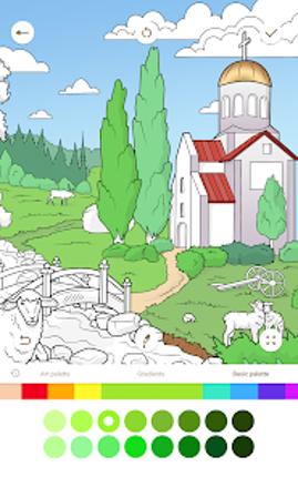 Aesthetic Bible: Coloring Book screenshot