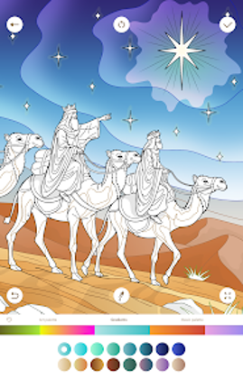 Aesthetic Bible: Coloring Book screenshot