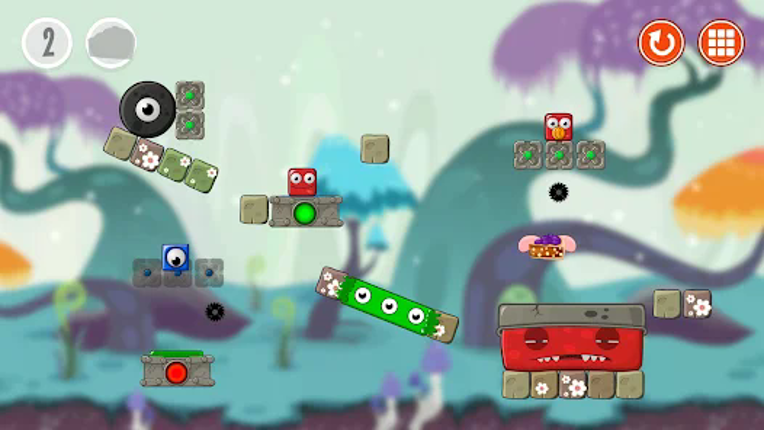 Monsterland 2. Physics puzzle screenshot
