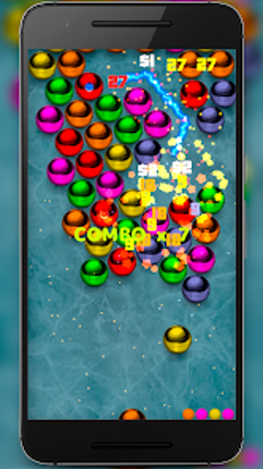 Magnetic balls bubble shoot screenshot