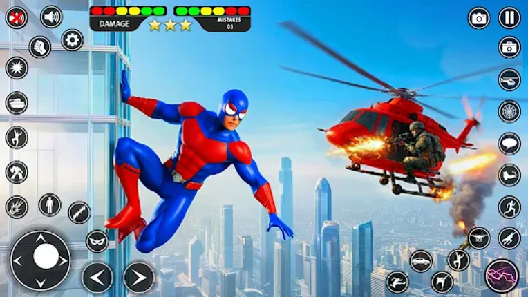 Spider Rope Hero City Rescue Image