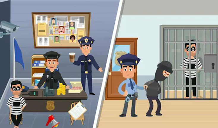 Pretend Play My Police Officer screenshot