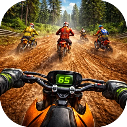 Dirt Bike Motocross Racing Image