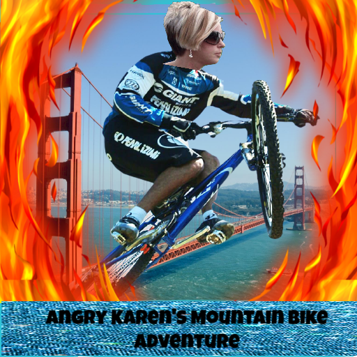 Games like Angry Karen's Mountain Bike adventure [Demo V2]