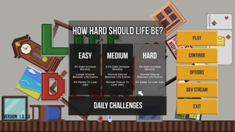 Life and Debt: A Real Life Simulator Image