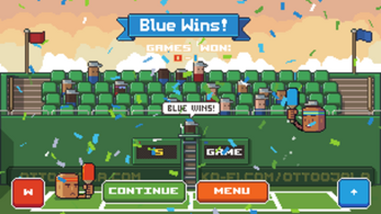 Otto's Tennis game screenshot