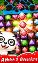 Panda Gems Jewels Game Match 3 Puzzle Image