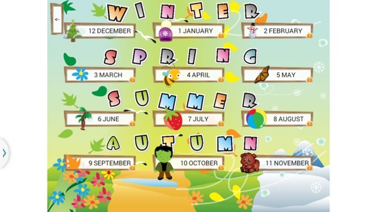 Kids Learn Seasons And Months screenshot