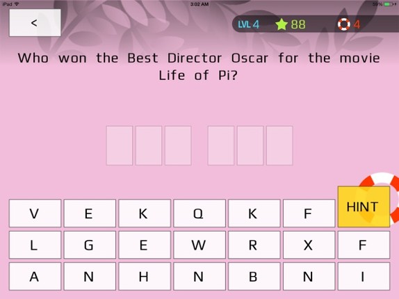 Oscar Winners Trivia screenshot