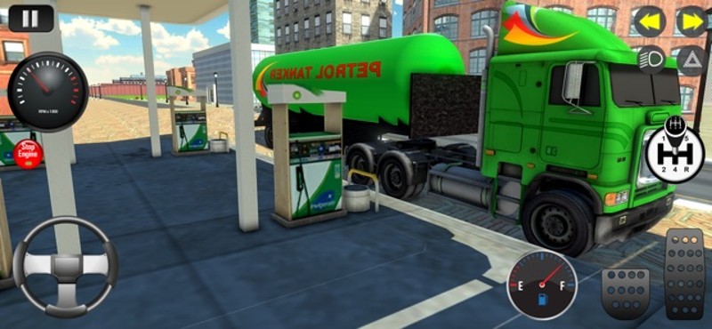 Real Service Truck Drive City screenshot