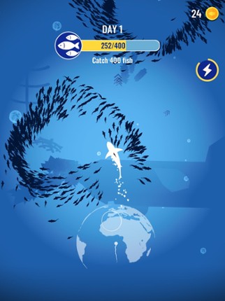 Shoal of fish screenshot