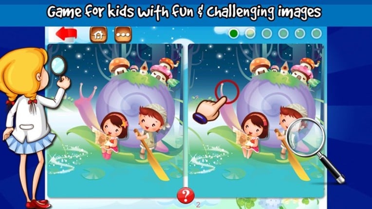 Spot the Difference for Kids &amp; Toddlers - Preschool Nursery Learning Game Image