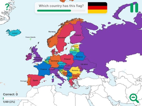 StudyGe - World Geography Quiz screenshot