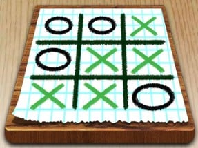 Tic Tac Toe: Paper Note Image