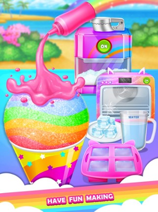 Unicorn Snow Cone Maker screenshot