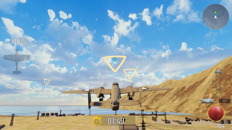 WWII AIRPLANE FIGHT - Battle War Squad screenshot
