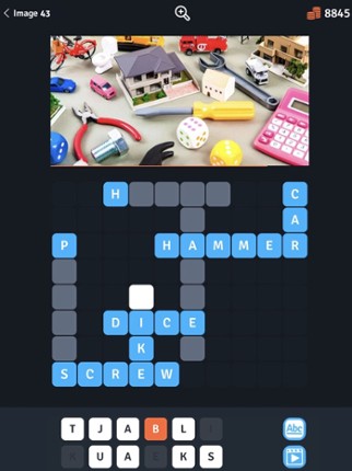 8 Crosswords in a photo screenshot