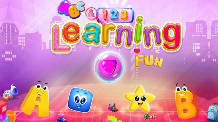 ABC &amp; 123 Learning Fun screenshot