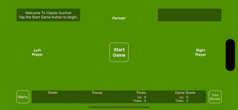 Classic Euchre screenshot
